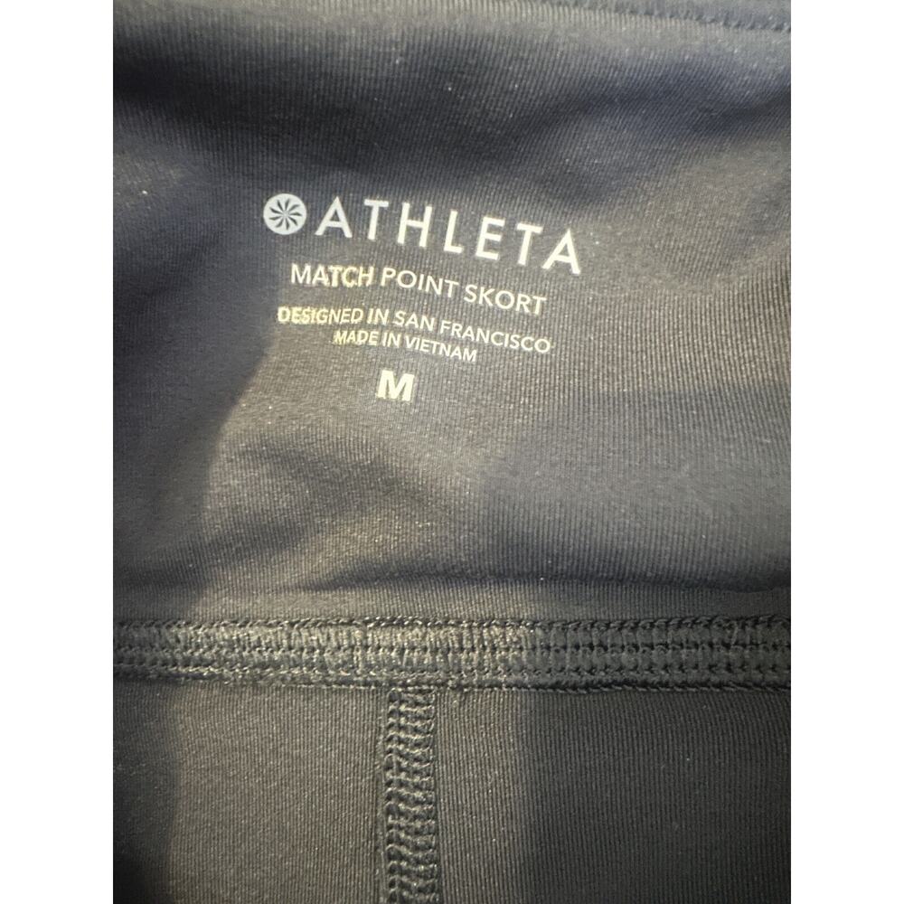 Athleta Camo Match Point Skort Shorts + Skirt Stretch Gripper Liner Women Medium - Picture 10 of 16